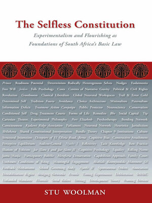 cover image of The Selfless Constitution